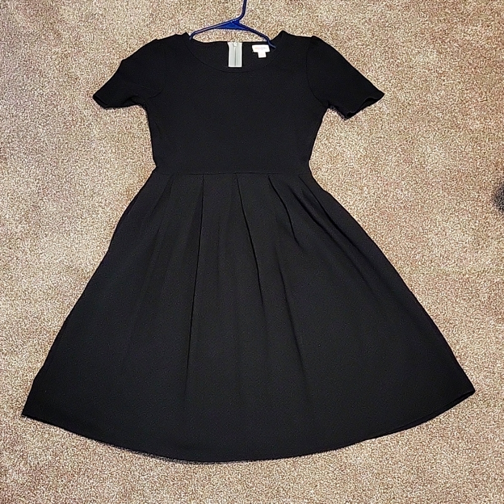 Lularoe, Dress, Size Small, Black, Pockets
